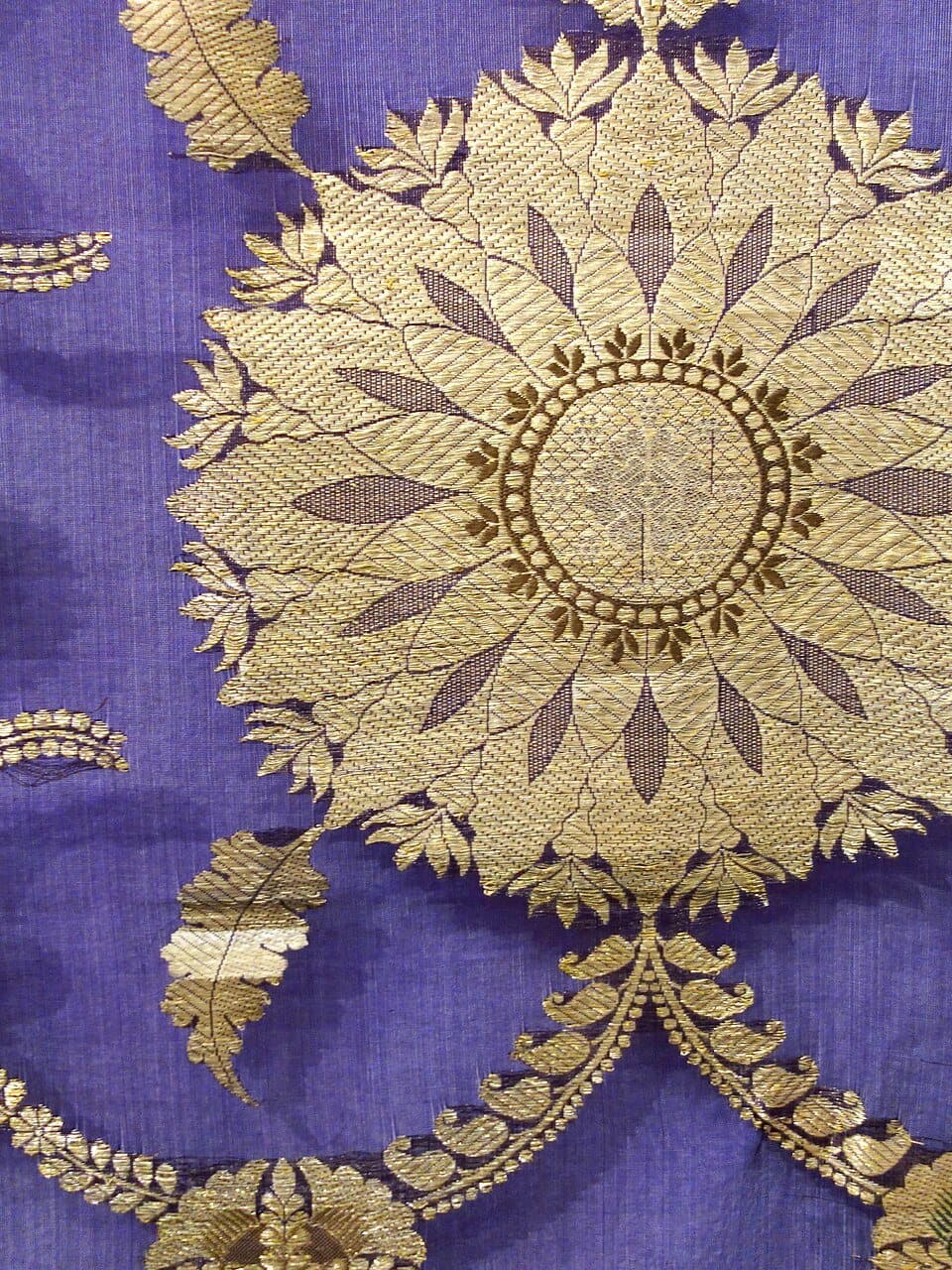 Narayanpet Silk Saree — Black