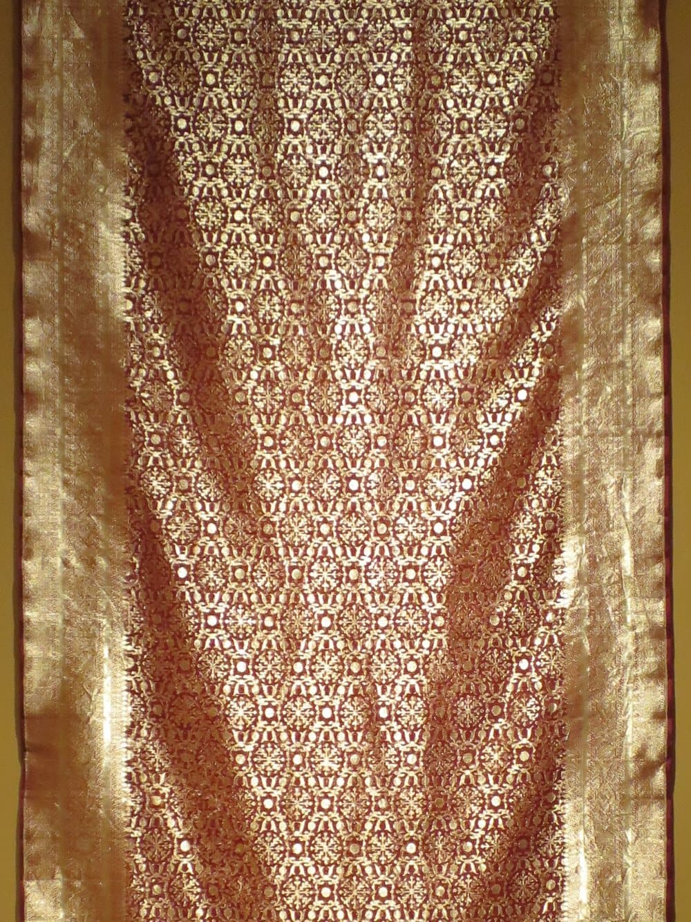 Pure Linen Saree — Black